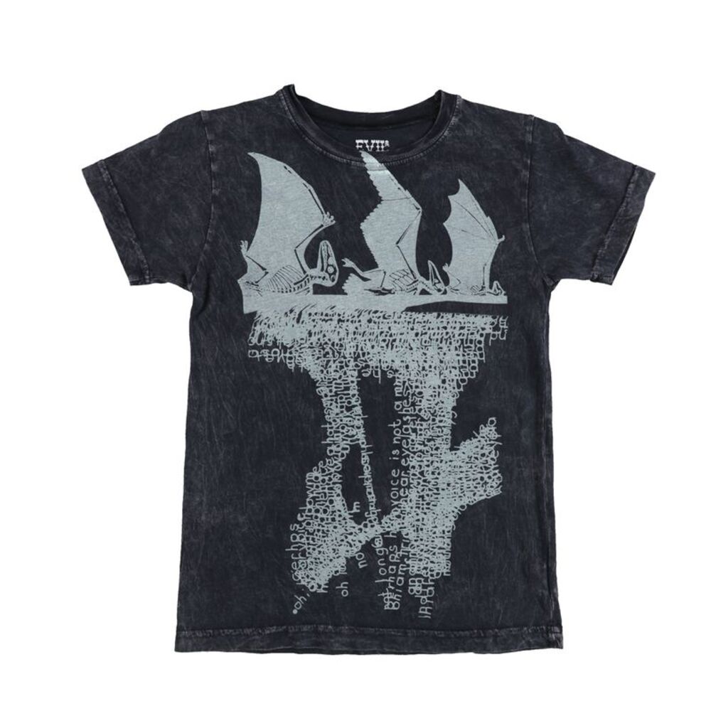 Evil Genius Boys Big Kids Pterodactyl Graphic T-Shirt, NWT